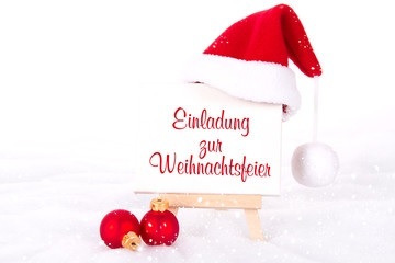 Invitación a nuestra fiesta de Navidad